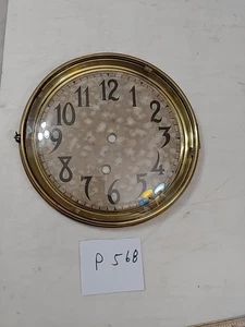 INGRAHAM NYANZA BANJO CLOCK DIAL & BEZEL & GLASS - Picture 1 of 4