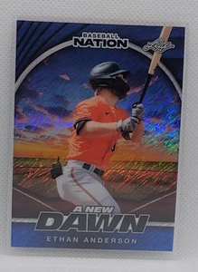 2025 Leaf Baseball Nation A New Dawn Ethan Anderson #ed 1/7 - Bild 1 von 2