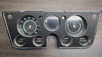 Оригинальная панель датчиков приборной панели для пикапа Chevrolet Chevy GMC C/K K5 1967-1972 годов выпуска - Изображение 1 из 4