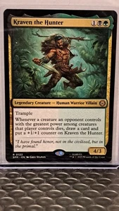 MTG Spider-Man - Kraven The Hunter #133 (Rare Legendary Creature) - Picture 1 of 4