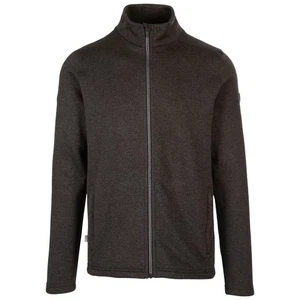 Trespass Mens Fleece Full Zip Recycled Marl 2 Zip Pockets Rundel - Picture 1 of 25