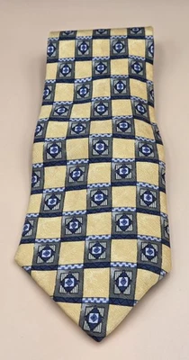 Stonehenge Cocktail Collection Mens Necktie Brandy Under A Microscope 100% Silk  - Image 1 of 4