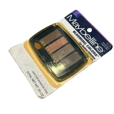 Sombra de ojos vintage Maybelline Blooming Colors DP-03 colores de puesta de sol nuevo stock antiguo - Imagen 1 de 3
