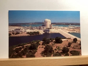 Kernkraftwerk am Comanche Peak: Glen Rose, TX - Vintage Postkarte - Bild 1 von 3
