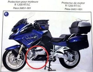 Protector motor BMW R 1200 RT LC Wunderlich 26851-001 - Imagen 1 de 10