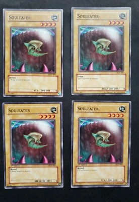 Yugioh - 4x Souleater [PGD - 003] (Mixed editions) Common - Image 1 of 2