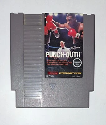 Mike Tyson's Punch-Out!! NES (1987)  TESTED - Image 1 of 4