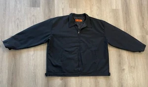 Vintage Red Kap Cotton/Poly Blend Work Jacket Quilted Lined Adult Sz 4XL Talon - Picture 1 of 6