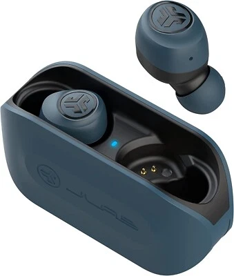 JLab Go Air True Wireless Bluetooth Earbuds + Charging Case - Navy Blue - Image 1 of 4
