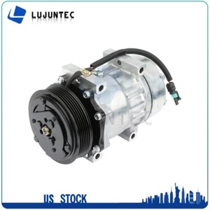 A/C AC Compressor For Jeep Cherokee 2.5L 4.0L 1994 1995 1996 - Foto 1 di 11
