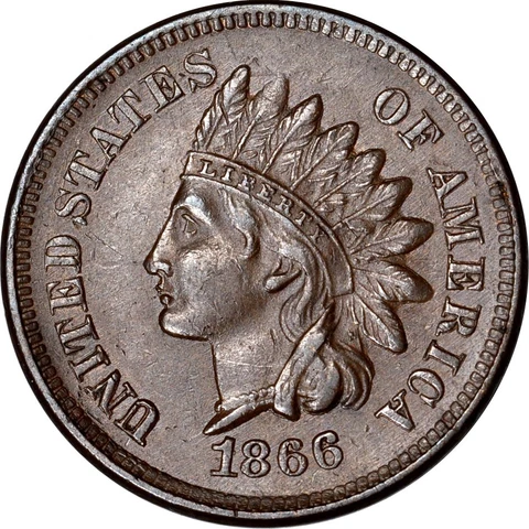 1866 1C Snow-8 Indian Cent Choice AU Cover