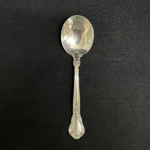 Chantilly by Gorham Sterling Silver 36.97g Round Cream Soup Spoon 6 1/4" - Picture 1 of 9