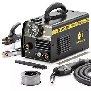 HZXVOGEN 140A 3 IN 1 Fülldraht Schweissgerät ohne Gas, 220V mit Lift -WIG/Stick - Bild 1 von 11