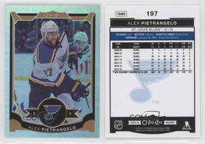 2015-16 O-Pee-Chee Rainbow Foil Alex Pietrangelo #197