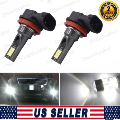 Luzes de neblina de LED H11 H8 100W para 2006-2014 Acura RLX RL TL TSX MDX RDX 6000K branco - Imagem 1 de 4