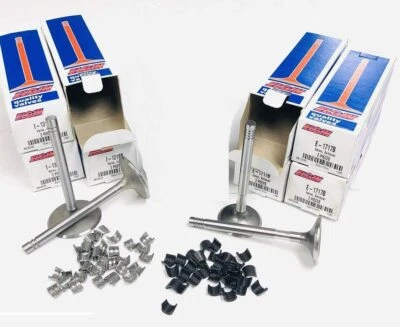 Juego de válvulas/16 admisión 2,08 + escape 1,74 + cerraduras para Plymouth Dodge 440 1966-78 Foto 1 de 4