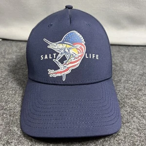 Sombrero Salt Life Salt Life Marlin Azul Oscuro Sombrero Ajustable Adulto Talla Marlin EE. UU. - Imagen 1 de 8