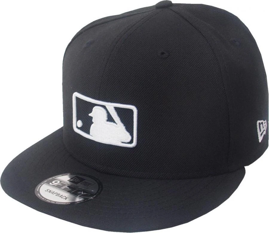 New Era MLB Logo Black Blanco Logo Snapback Cap 9fifty Edición Limitada - Imagen 1 de 1