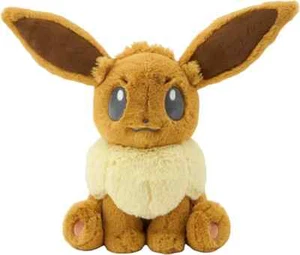 Pokemon Center Original Eevee Esponjoso Abrazo Peluche Juguete Cómodo Amigos Japón - Imagen 1 de 5