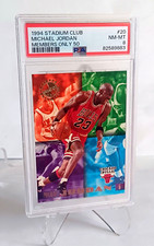 MICHAEL JORDAN PSA GRADED 1994-95 TOPPS STADIUM CLUB MEMBERS ONLY 50 #20 PSA 8