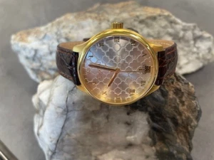 Orologio Clogau Gallese 19 cm Uomo Quadrifoglio Oro Rosa Raro Acciaio Inox Pelle - Foto 1 di 19