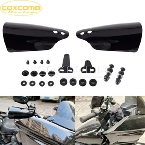 Pair Handguards for Harley Electra Glide FLHTP FLHT Street Glide CVO/SE FLHXSE - Picture 1 of 12