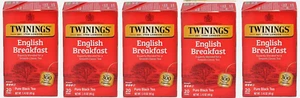 Té negro Twinings English Breakfast - 20 unidades X 5 - Imagen 1 de 1