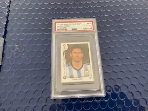 PANINI WORLD CUP BRASILE 2014 ARGENTINA MESSI N 430   CERTIFIED  PSA 6 - Foto 1 di 2