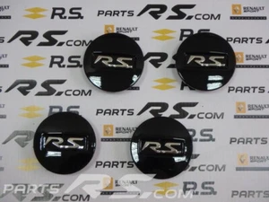4x New GENUINE Renault Sport MEGANE III RS 250 265 275 Caps center wheel R.S. 3 - Picture 1 of 16