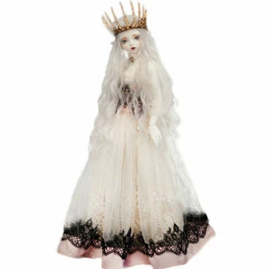 1/4 BJD Doll Girl Vampire Jointed Resin Full Set Dress Makeup Eyes Wig Hair GIFT - Picture 1 of 8