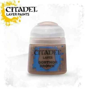 Colore Acrilico GORTHOR BROWN - 12 ml - CITADEL - Imagen 1 de 1