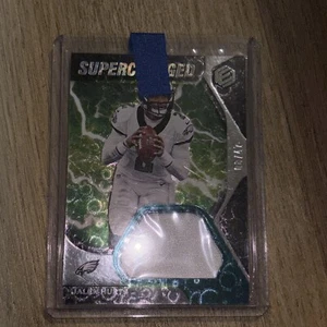 Jalen Hurts 2020 Panini Elements Supercharged Patch 8/47 Phil. Eagles - Picture 1 of 3