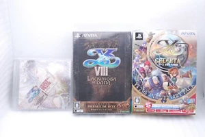[Mint] PS VITA Ys CELCETA, VIII 8 DANA Limited Edition 2Games w/ CD Japan import - Picture 1 of 10