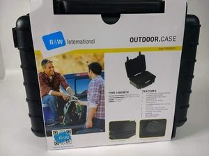 B&W International Typ 1000 Outdoor Koffer mit Schwammeinlage Schaumstoff - Bild 1 von 4