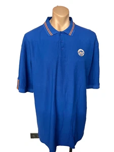 MEN'S NEW YORK METS TRUE FAN POLO SHIRT-SIZE: XL BCK - Picture 1 of 7