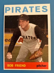 1964 Bob Friend Topps #20 Pittsburgh Pirates NM J30 - Bild 1 von 2