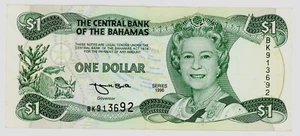 Bahamas ... P-57 ... 1 Dollar ... 1996 ... *sehr guter Zustand* 😀 - Bild 1 von 2