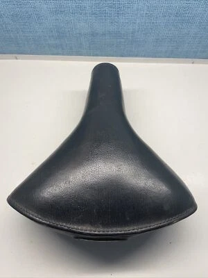 VINTAGE MESINGER SCHWINN APPROVED BIKE SEAT DUAL SPRING SEAT SADDLE BLACK - USA - Image 1 of 4