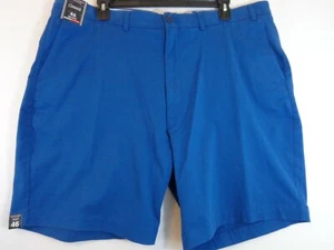 Roundtree Yorke Shorts Men's 46 X 9 Blue Classic Fit Stretch New With Tags - Picture 1 of 8