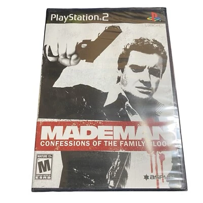 Made Man: Confessions Of The Family Blood - PS2 - Brand New | Factory Sealed - Image 1 of 2