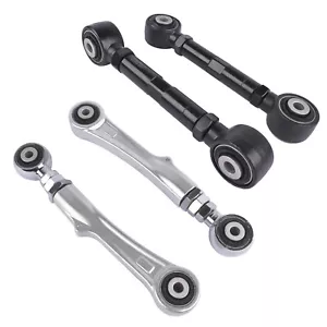 New Rear Adjustable Camber & Toe Angle Arms Kit for Tesla Model X, Model S 13-20 - Picture 1 of 10