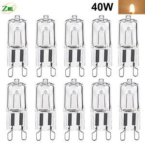 10PCS G9 Halogen 40W Bulbs ECO Clear Capsule Replace LED 220V bulbs Warm White - Picture 1 of 13