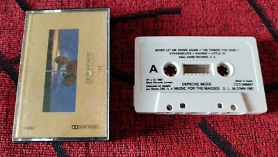 DEPECHE MODE ** Music For The Masses ** ORIGINAL 1987 SPAIN CASSETTE NO LP - Image 1 of 3