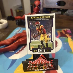 Jordan Addison 2023 Panini Score RC #346 Rookie Card Minnesota Vikings - Picture 1 of 2