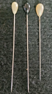 Vintage Lot of Three  Hat Pins Collectible Nice  - Picture 1 of 6