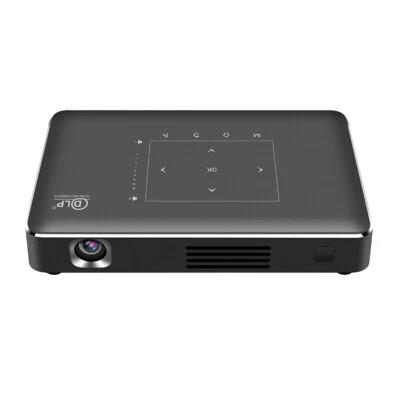 LED DLP Projector Android WIFI Bluetooth Support 4k Home Theater Portable - Image 1 of 4