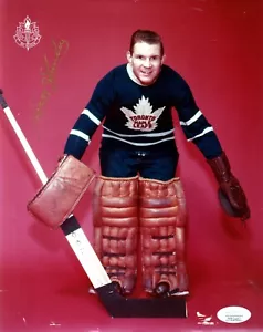 Harry Lumley Autographed Signed 8x10 Toronto Maple Leafs JSA - Picture 1 of 2