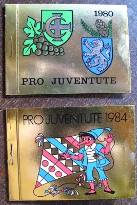 Two SWISS Pro-Juven. Stamp Booklets 1980-84 - Image 1 of 4