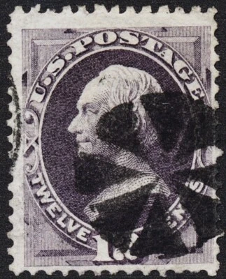 U.S. Large Banknote #151 F/VF 12c dull violet '23 CV $130 - Image 1 of 2