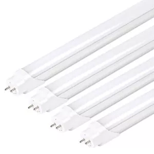 4 x 4FT LED Light Tube 5000K Daylight Ballast Bypass Type B Light 18W T8 T10 T12 - Picture 1 of 8